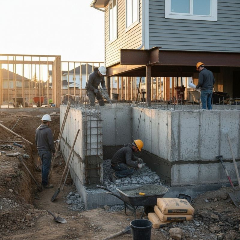Local Concrete Foundation Service pros at work